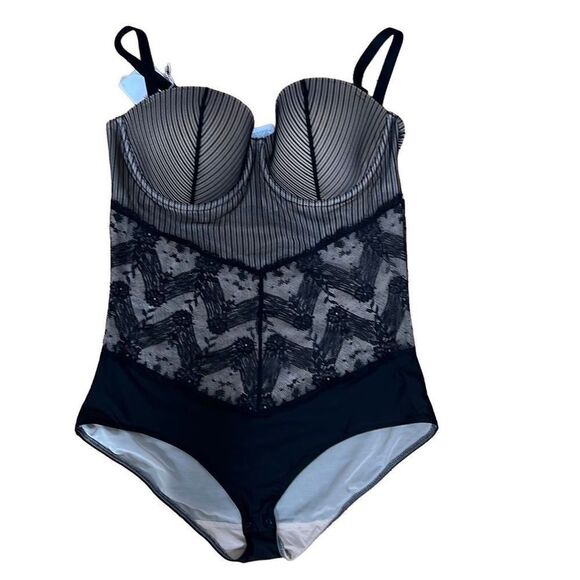 NWT Wolford Venus Forming Bodysuit 40B Sz 10 - Picture 8 of 15